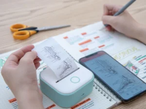 Mini Impresora Print Pocket Go, Impresora rápida de pegatinas sin tinta photo review